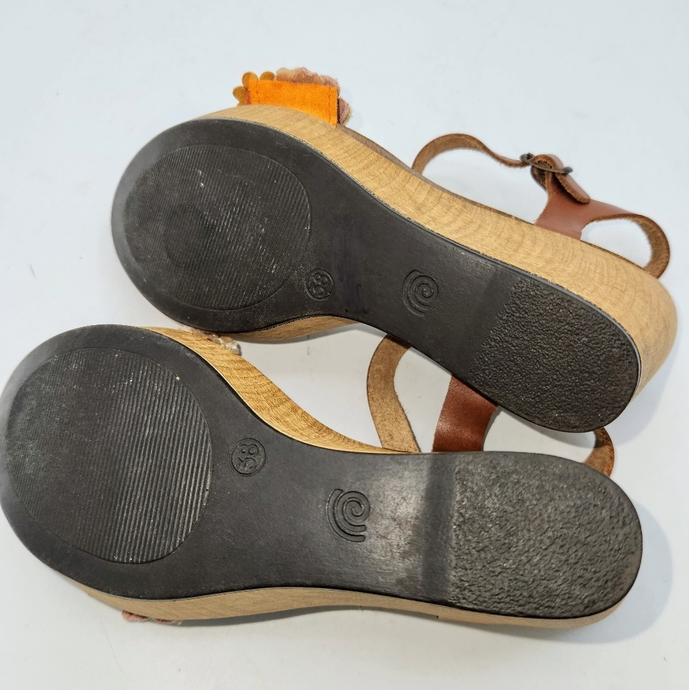 Floral Multi-Color Wedge Sandals - Women - Picture 11 of 16